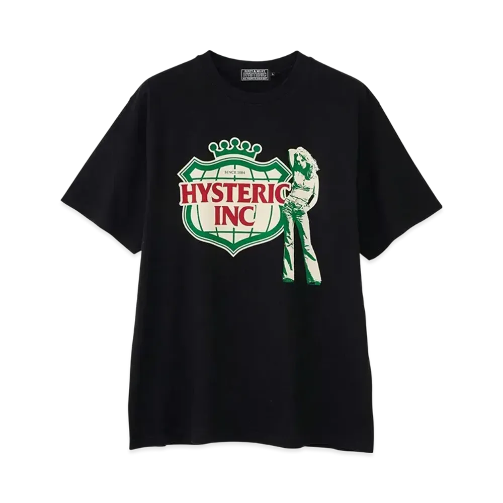 HYSTERIC GLAMOUR Hysteric Yell T-Shirt "Black"