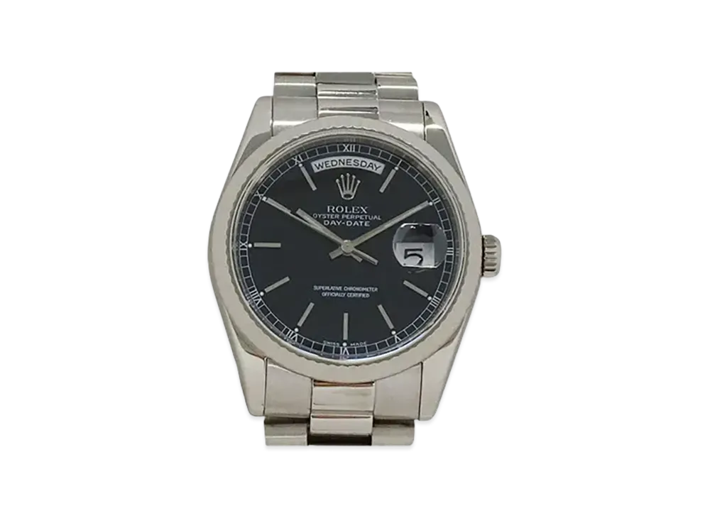 ロレックス デイデイト "ブラック/ホワイトゴールド" 118239
