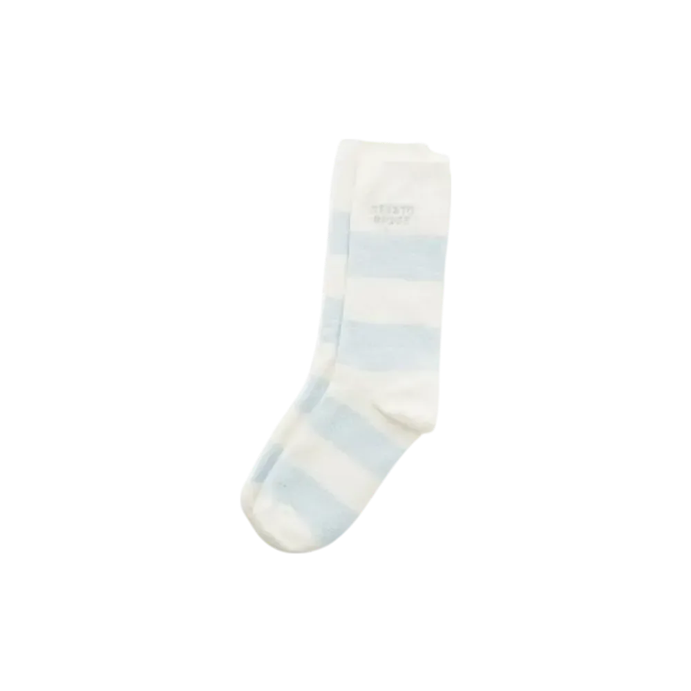 GELATO PIQUE Smoothie Little 2 Border Socks "Blue"