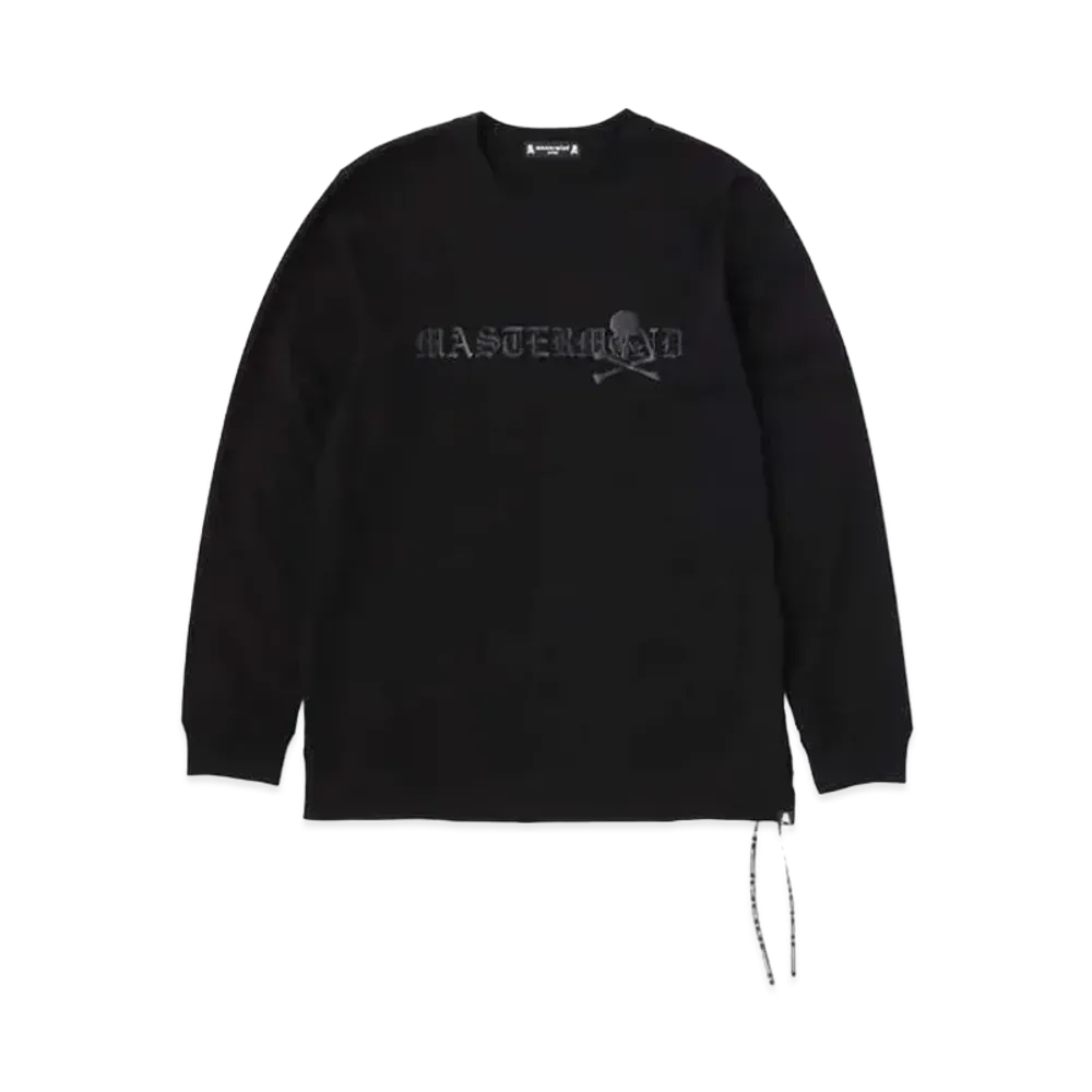 mastermind JAPAN Big Logo LS Tee "Black"