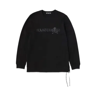 mastermind JAPAN Big Logo LS Tee "Black"