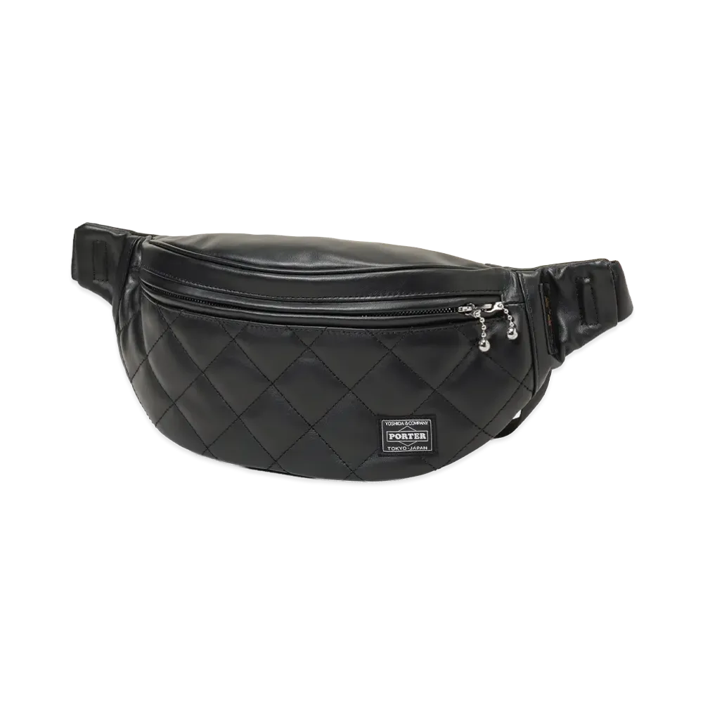 PORTER x Lewis Leathers Waist Bag "Black"