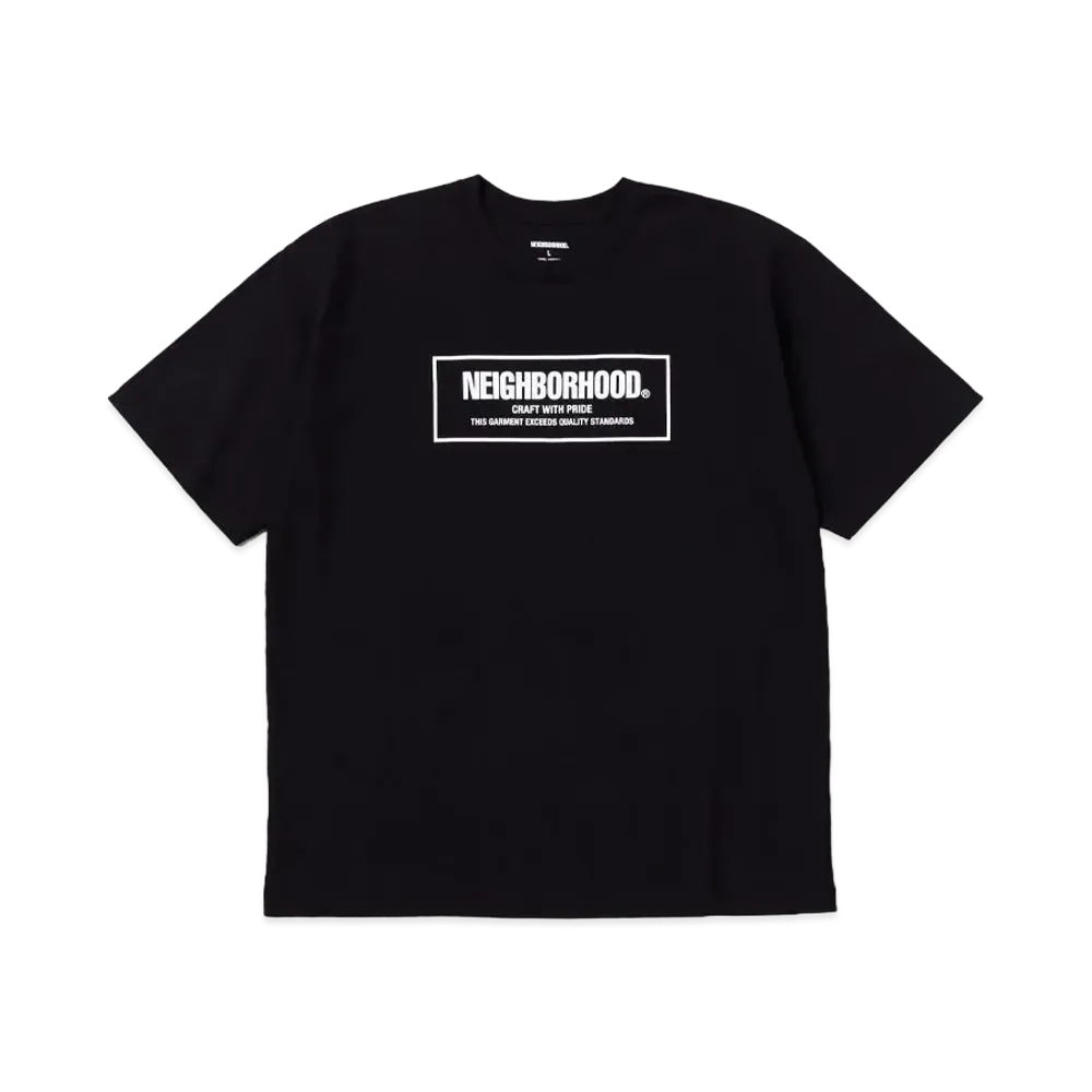 NEIGHBORHOOD NH . Tee SS-1 "Black"