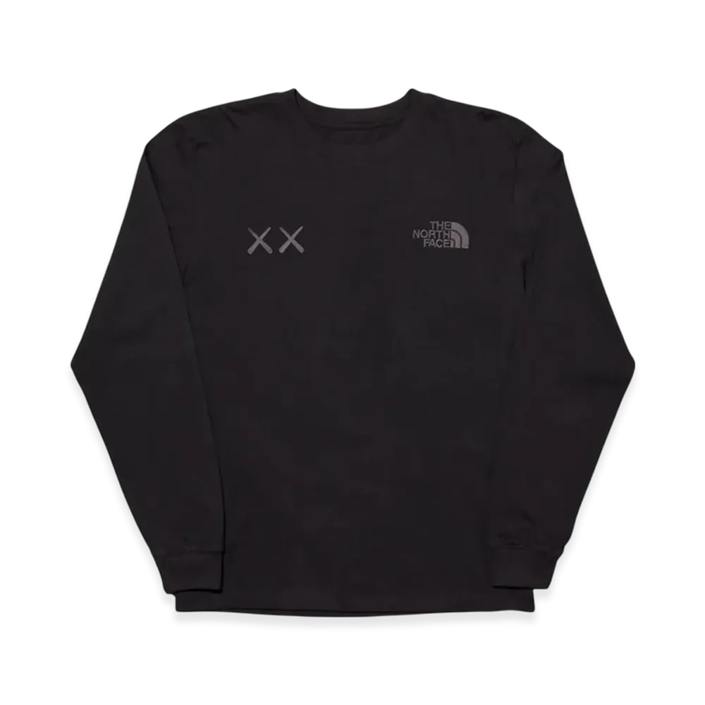 The North Face x Kaws L/S T-Shirt - 22FW "Black"