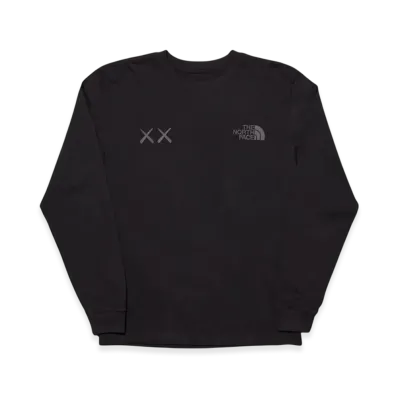 The North Face x Kaws L/S T-Shirt - 22FW "Black"