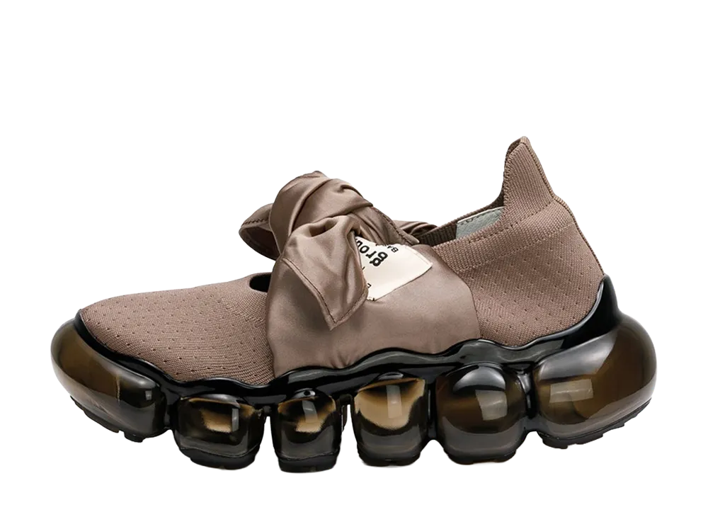 grounds JEWELRY HANKIE PUMPS "Smoky Champagne/Black"