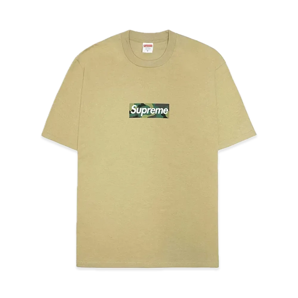 シュプリーム ボックス ロゴ Tシャツ "カーキ" (23FW)