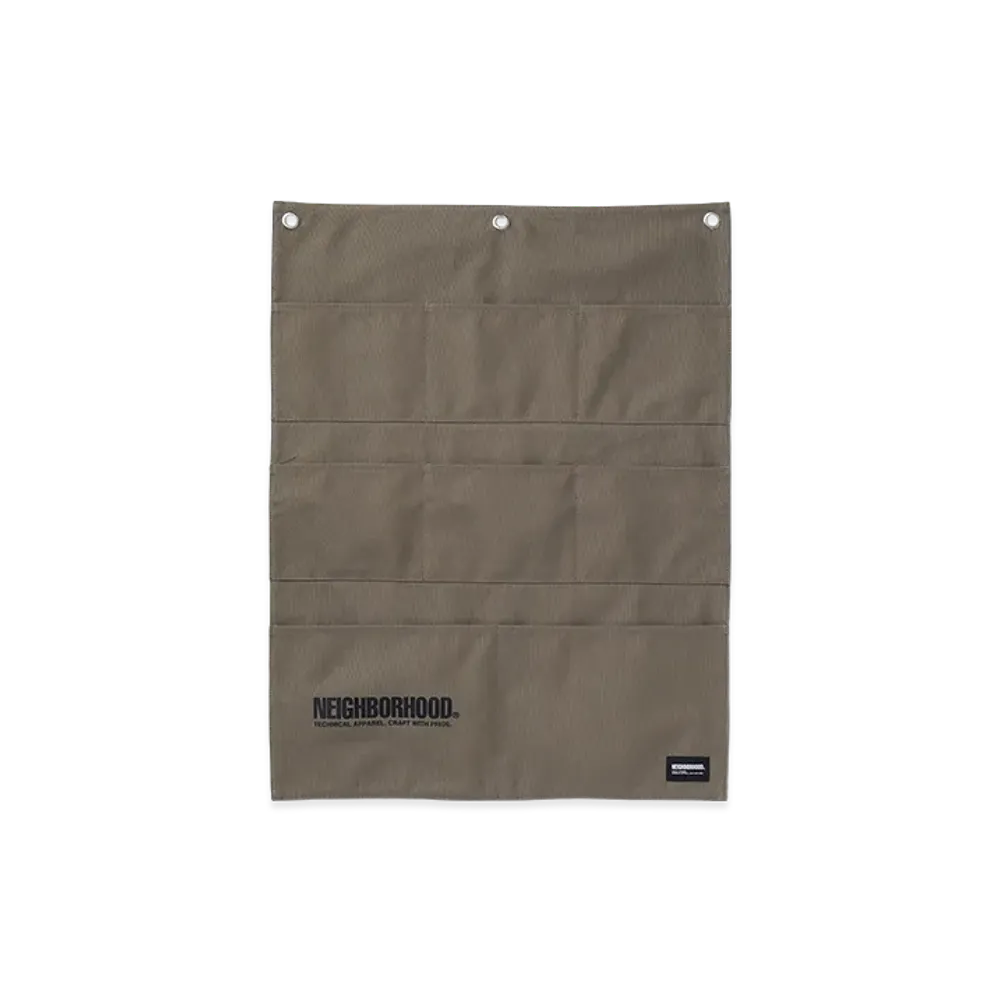 NEIGHBORHOOD Wall Pocket "Olive Drab"