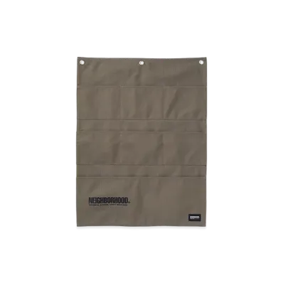 NEIGHBORHOOD Wall Pocket "Olive Drab"
