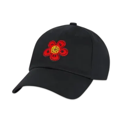KENZO x Futura 2000 Embroidered Cotton Cap "Black"