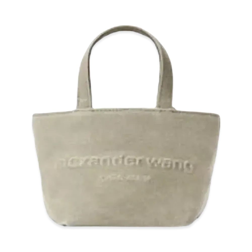 Alexander Wang Punch Wax Canvas Mini Tote "Surplus Khaki"