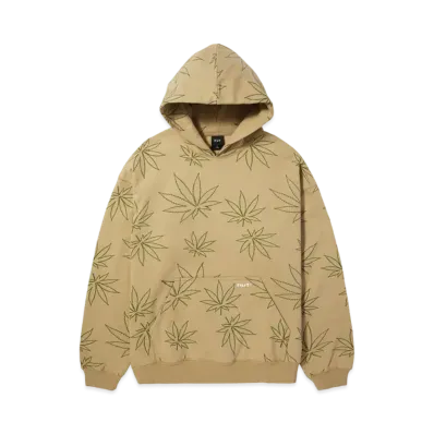 HUF Plantlife Fleece Hoodie "Oatmeal"