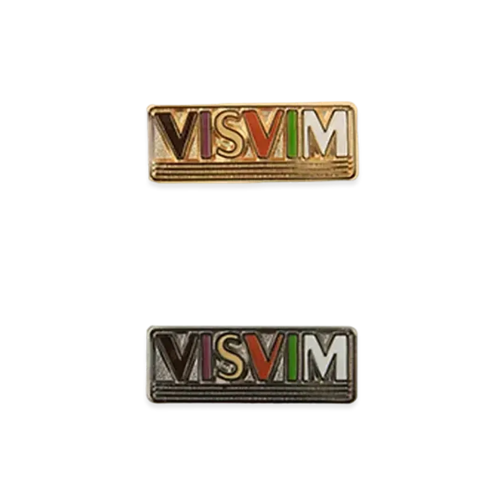 visvim PIN BADGE VISVIM "Multicolor"