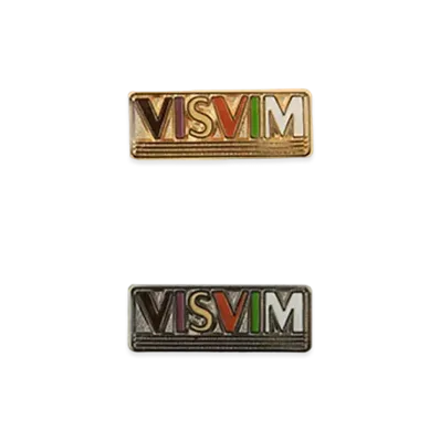 visvim PIN BADGE VISVIM "Multicolor"