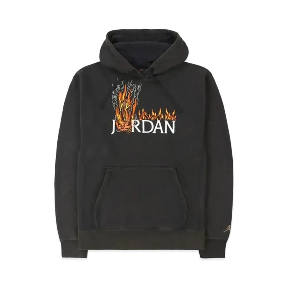 Air Jordan x Travis Scott Fleece Hoodie "Black"