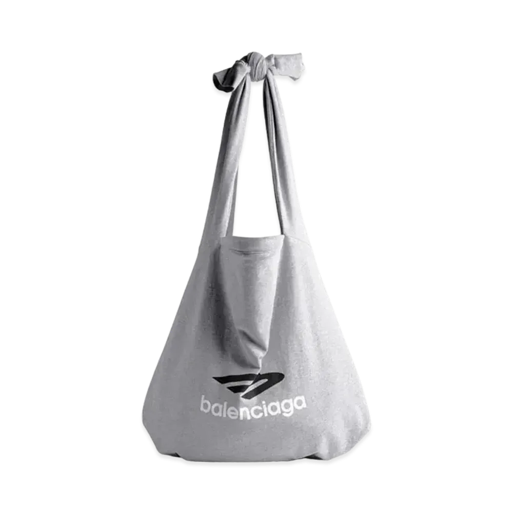 BALENCIAGA New Jersey Hobo Bag in Jersey "Gray"