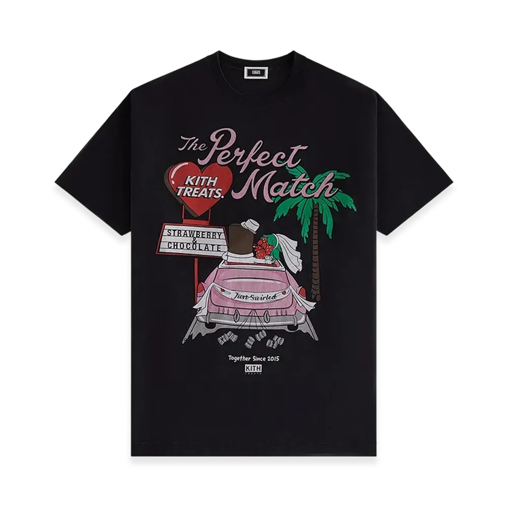 Kith Treats Perfect Match Vintage Tee "Black"