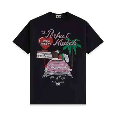 Kith Treats Perfect Match Vintage Tee "Black"