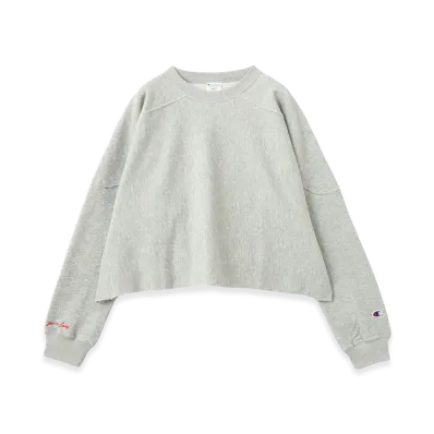 RHC Ron Herman x Champion Women's French Terry Sweat Pullover "Gray"