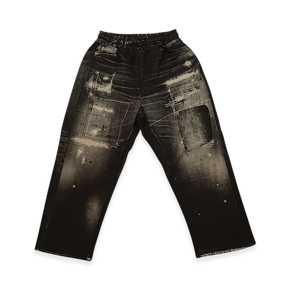 SAPEur Kid's Lot.5550XX Sweat Pants "Black"