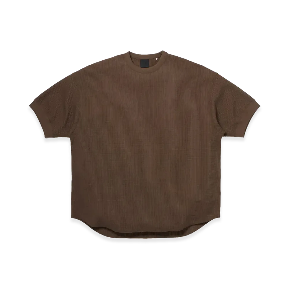DAIWA PIER39 Tech Thermal Crew S/S "Brown Gray"