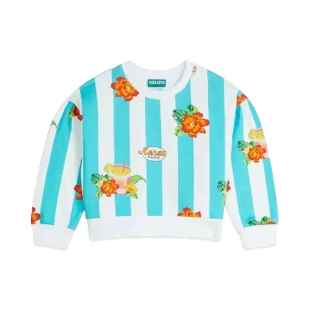 KENZO Fleece Sweat "Turquoise"