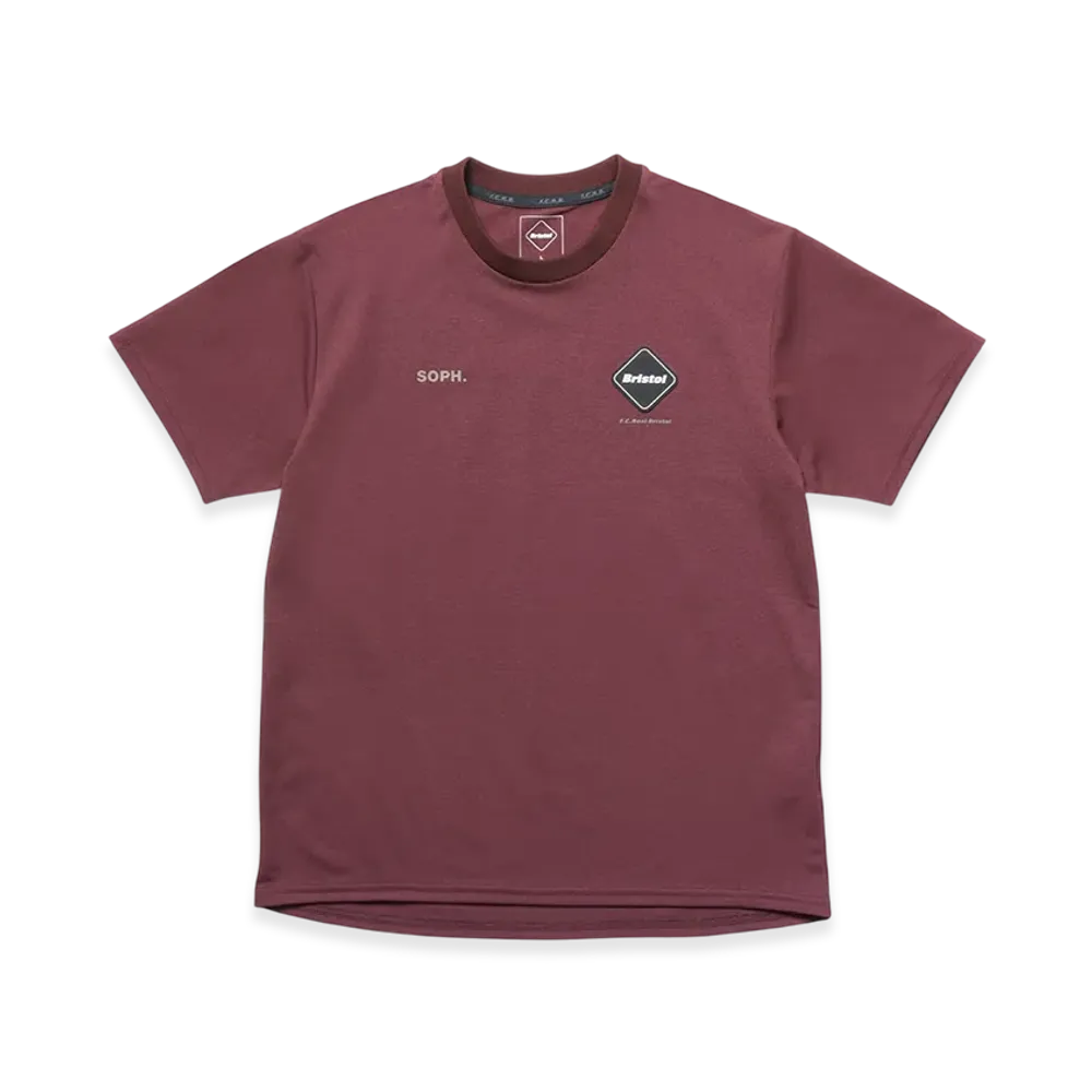 F.C.Real Bristol S/S Athletic Top "Burgundy"
