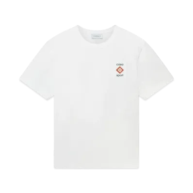 Casablanca Casa Sport Logo 3D T-Shirt "White"