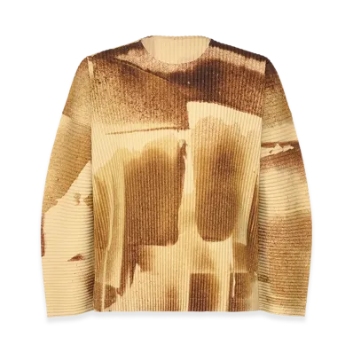 HOMME PLISSE ISSEY MIYAKE Wind Walk "Brown"
