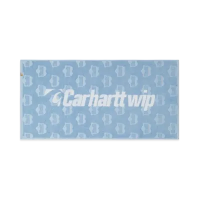 Carhartt WIP Heart Train Sport Towel "Bluebird/White"