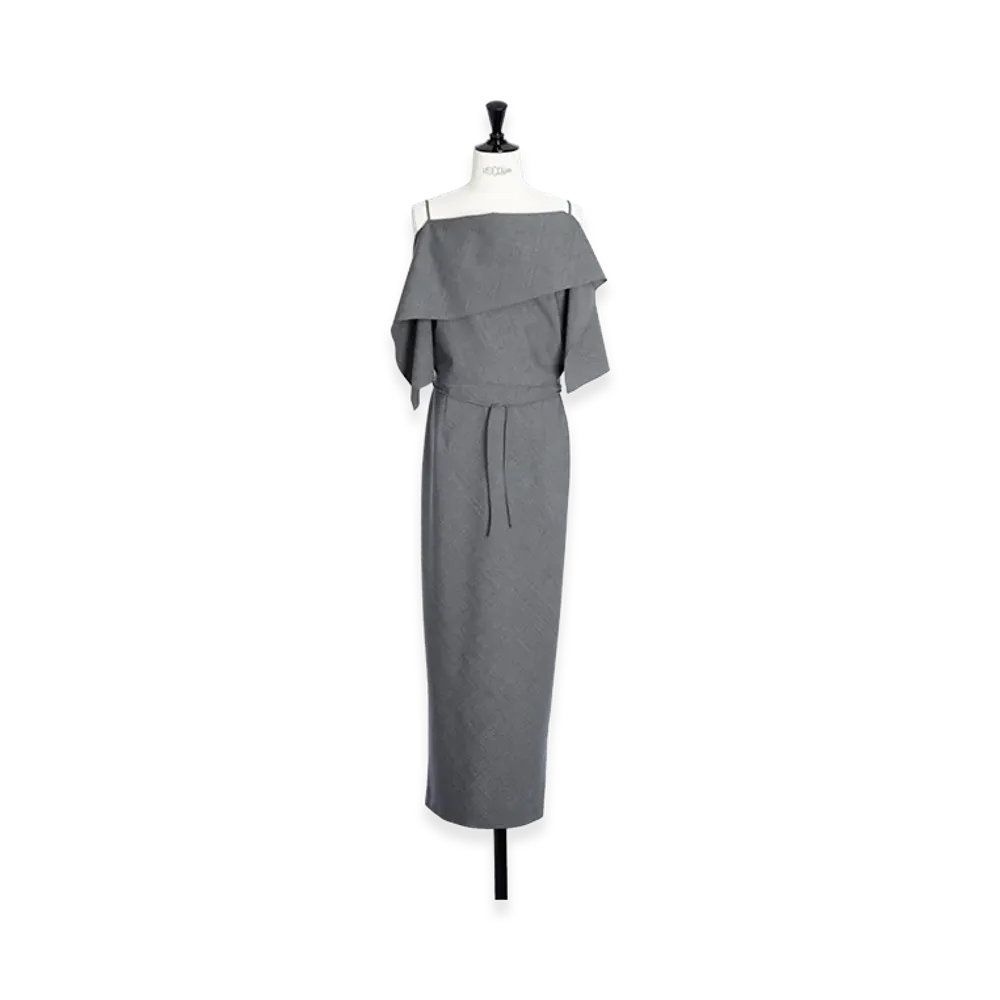 MM6 Maison Margiela Women's 2Way Wool Dress/Skirt "Grey"