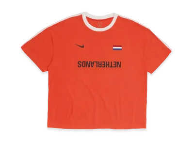 Travis Scott Cactus Jack x Nike Netherlands Total 90 Tee "Orange"