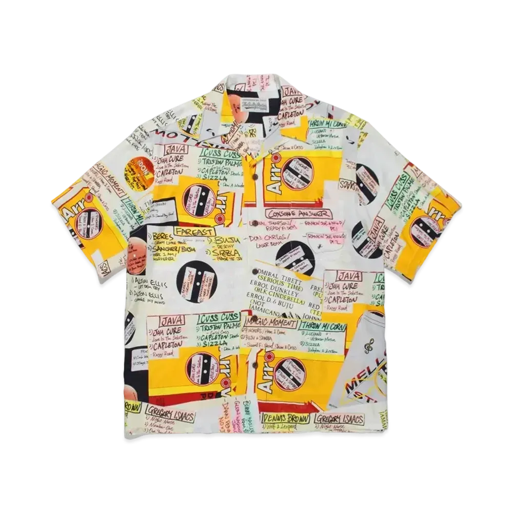 WACKO MARIA MIGHTY CROWN / HAWAIIAN SHIRT "White"