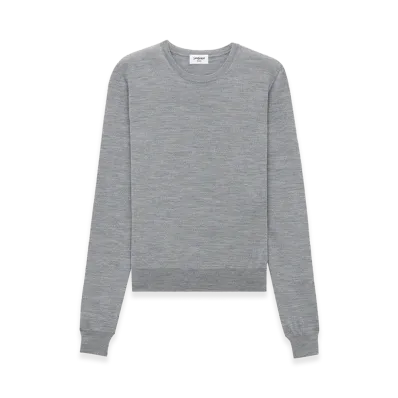 Saint Laurent Women's Sweaters "Grey"