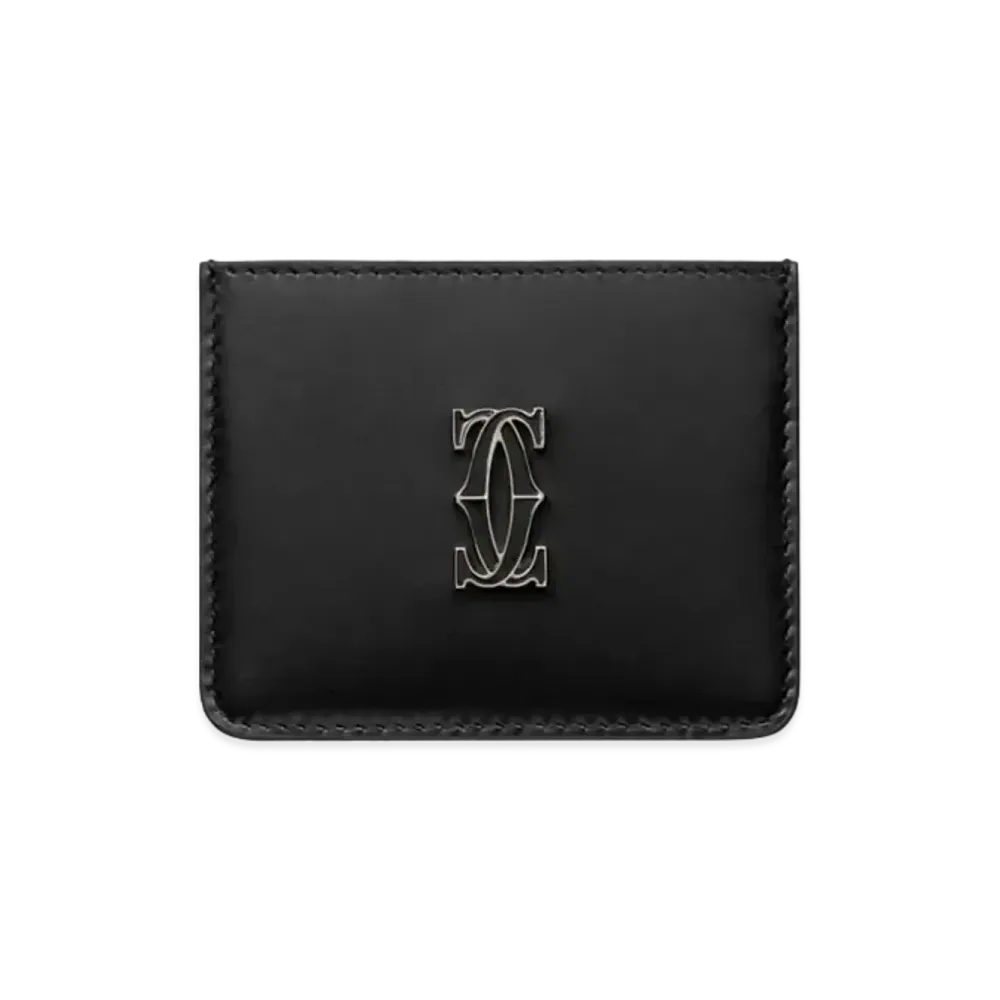 Cartier Simple Cardholder Double C de Cartier "Black"