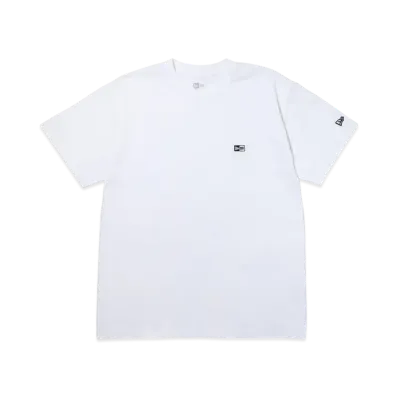 NEW ERA Short Sleeve Cotton T-Shirt Box Logo Mini Regular Fit "White"