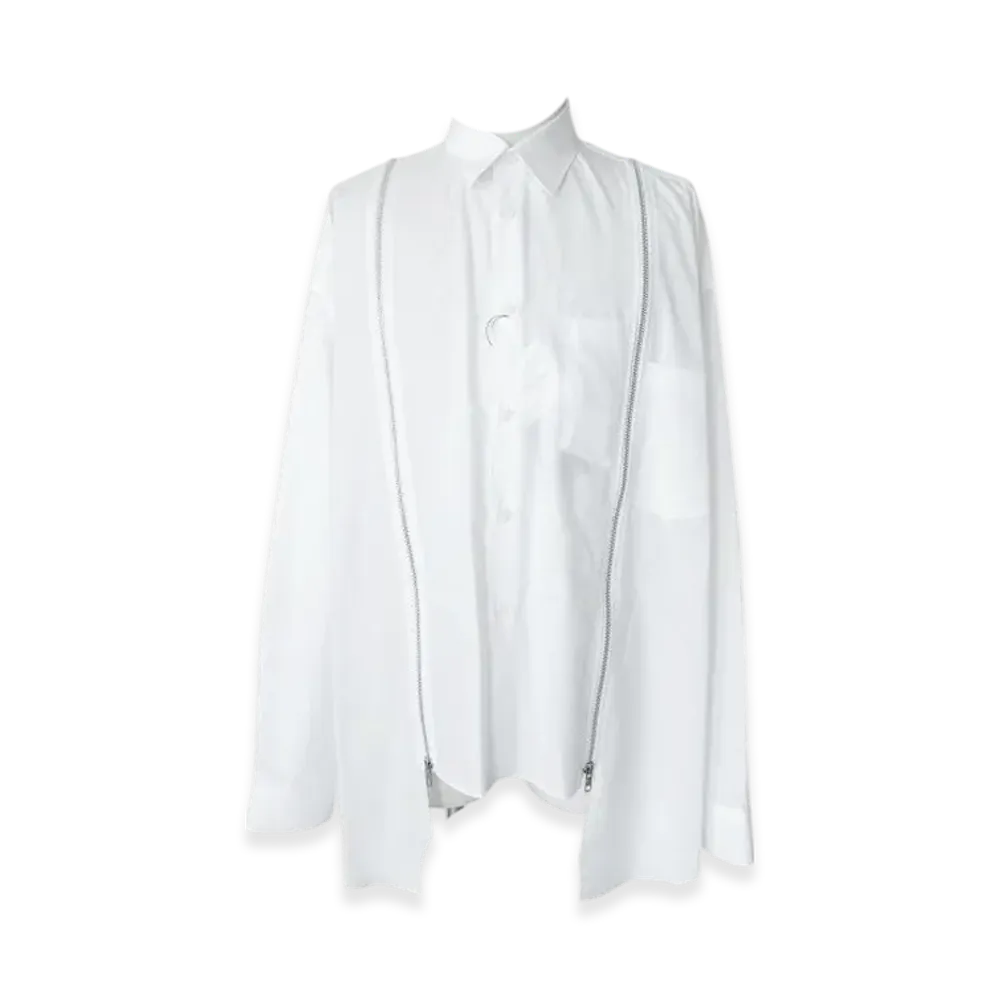 BLACK COMME des GARCONS Cotton Broadcloth "White"