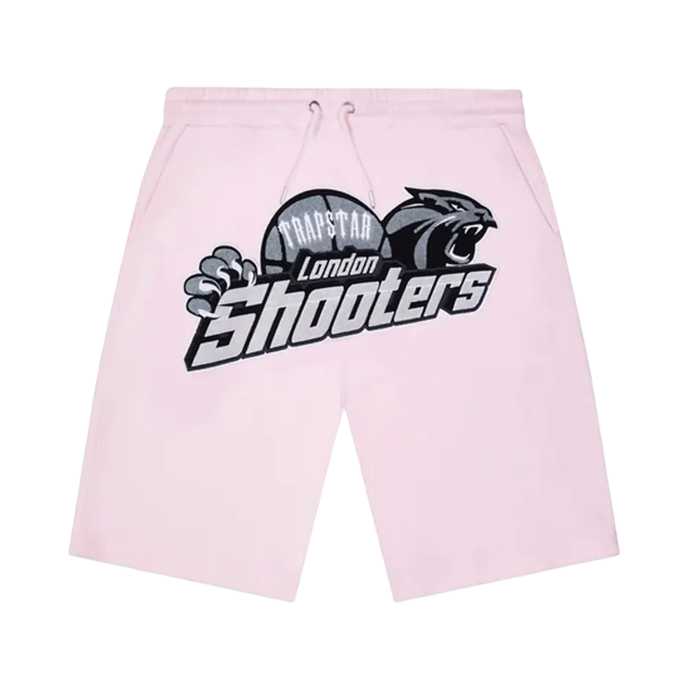 TRAPSTAR x SHOOTERS Hoodie Shorts Set "Pink"