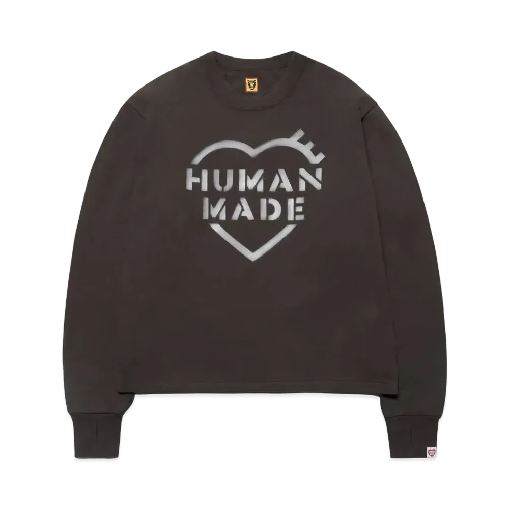 HUMAN MADE Military Sweatshirt #1 "Black"