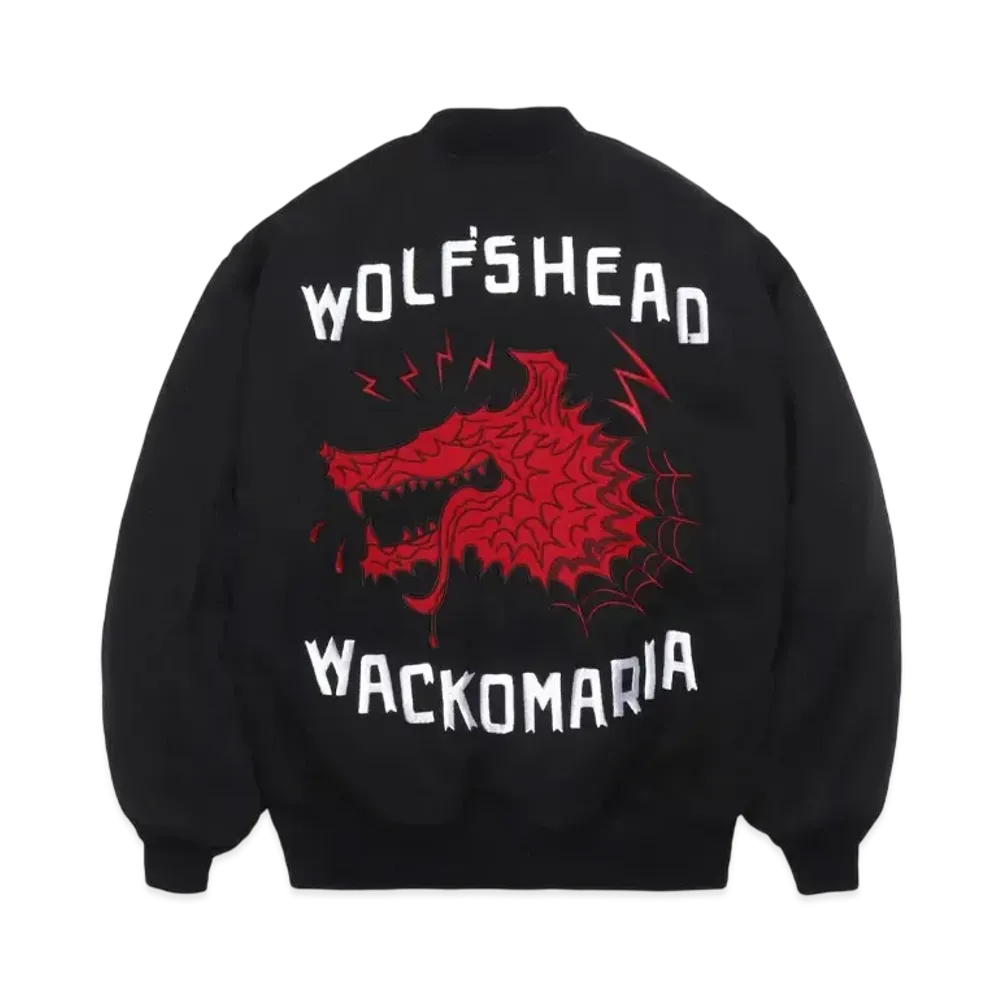 WACKO MARIA x Wolf's Head Ska Jacket "Black"
