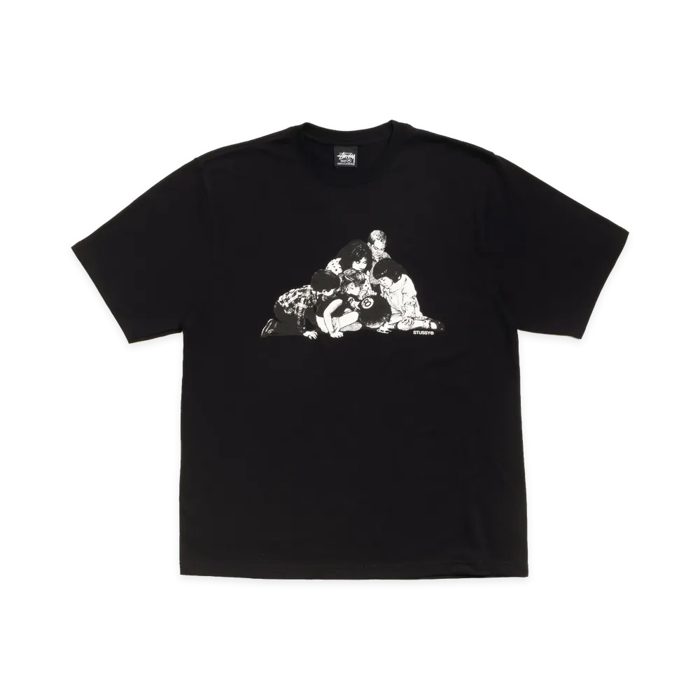 Stussy Kids Tee "Black"