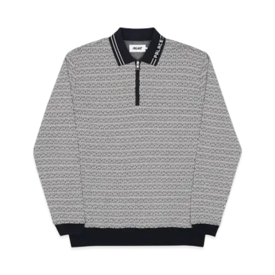 PALACE Macro P Heavy Zip Top "Black"