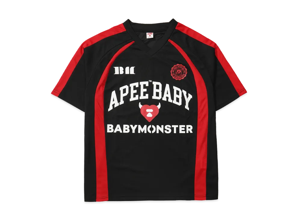 A BATHING APE x BABY MONSTER Women's APEE Baby Print Tee #1 "Black"