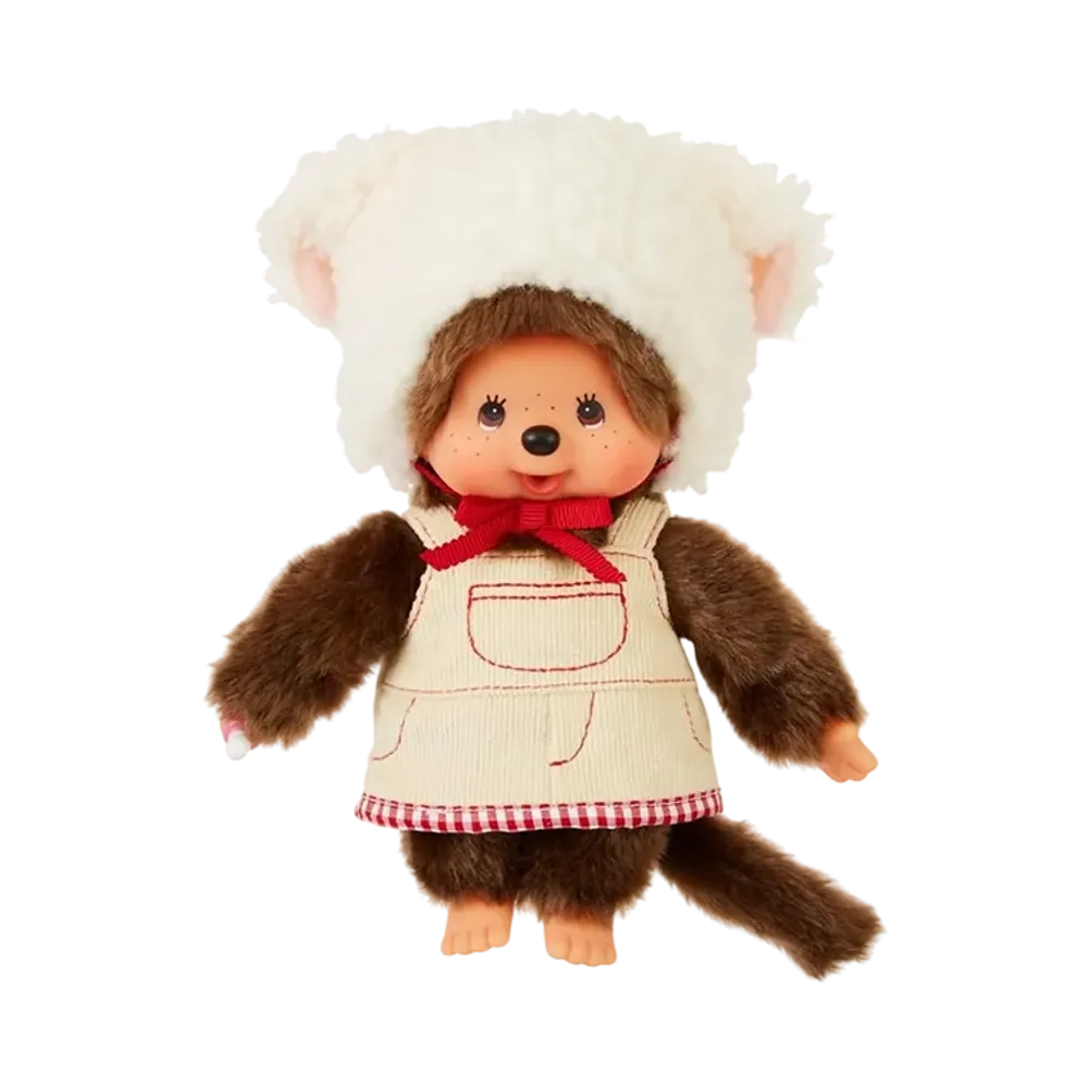 Sekiguchi Official Shop Limited Mokomoko Cham-zu Monchhichi S Size Girl