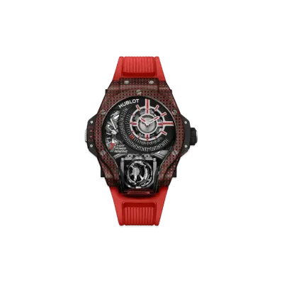 HUBLOT MP MP-09 Tourbillon Bi-Axis Red 3D Carbon 49mm