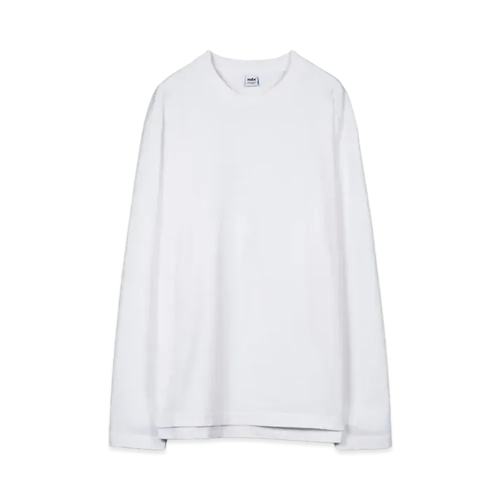 ndx Boxy Longsleeve4 "TRUE WHITE"