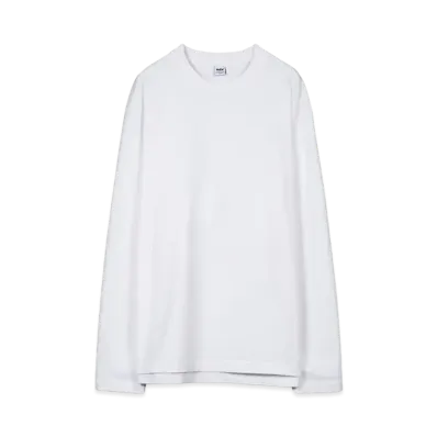 ndx Boxy Longsleeve4 "TRUE WHITE"