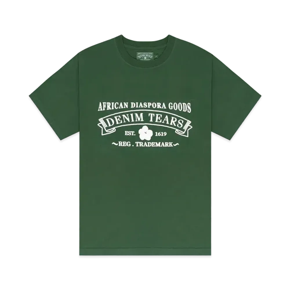 DENIM TEARS ADG Tee Washed "Green"