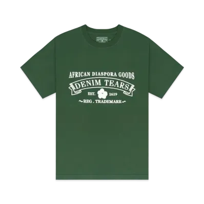 DENIM TEARS ADG Tee Washed "Green"