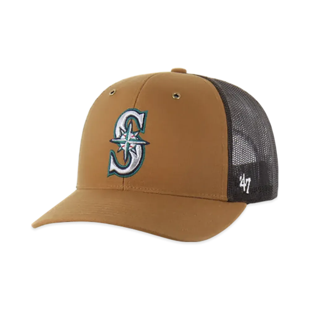 47 x Carhartt Seattle Mariners Trucker "Brown"